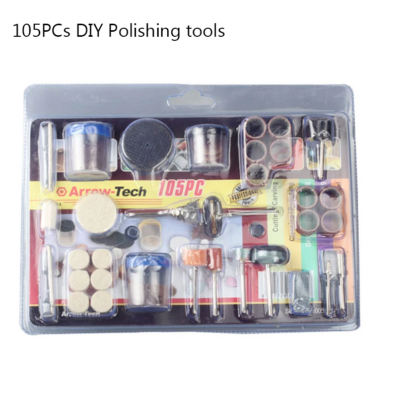 Набор аксессуаров для электроинструмента 105 шт. шлифовальная машина с