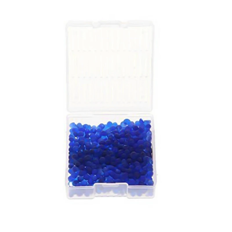 2Pcs hygroscopic bead dehumidifier box blue reusable silica gel desiccant Home essential object keeping wardrobe camera bag dry | Дом и сад