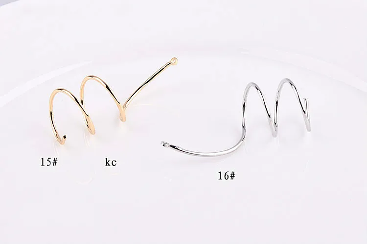 Элегантные Простые Модные Изогнутые Круглые индивидуальные аксессуары серьга