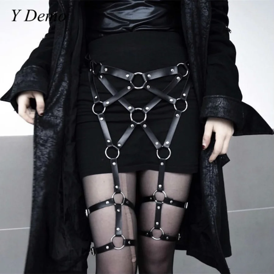 Женский ремень в готическом стиле|Женские ремни| |