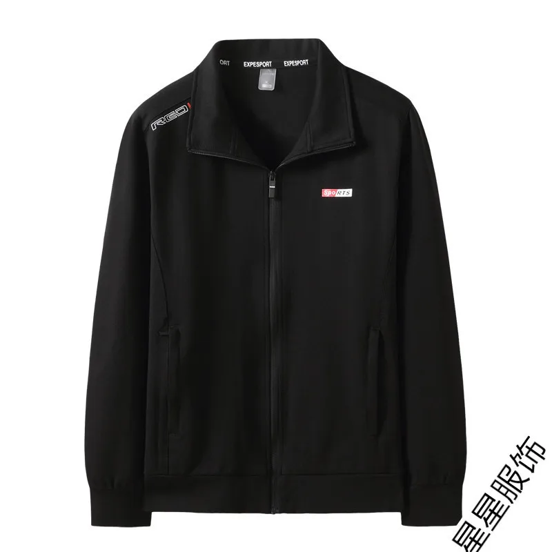

Приталенная однотонная мужская куртка-бомбер 8XL, 6XL, 5XL, весна-осень, мужские бейсбольные тонкие куртки, повседневное пальто, Мужская ветровк...