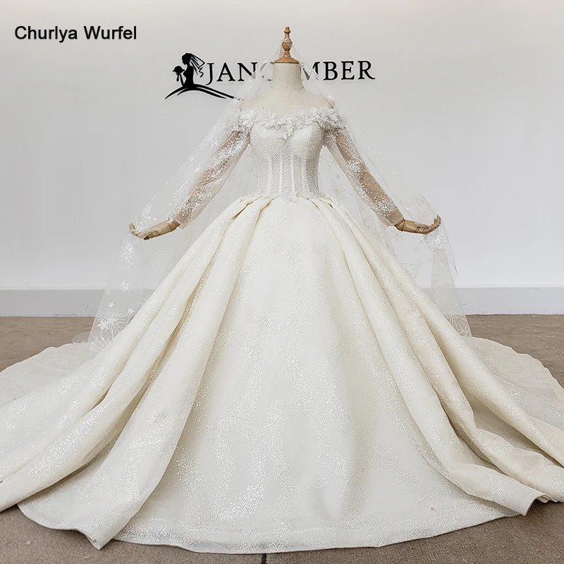 HTL1363 свадебное платье с визором Свадебные платья 2020 вырез цветами открытыми