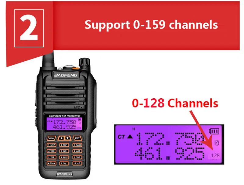 2023 Baofeng UV 9R plus Upgrade uv9r 40 km 50km walkie talkie 10W hf transceiver vhf uhf ham radio long range CB radio station