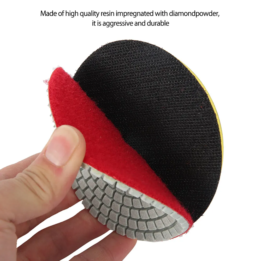 12 шт./компл. влажные сухие Алмазные полировальные колодки абразивные инструменты