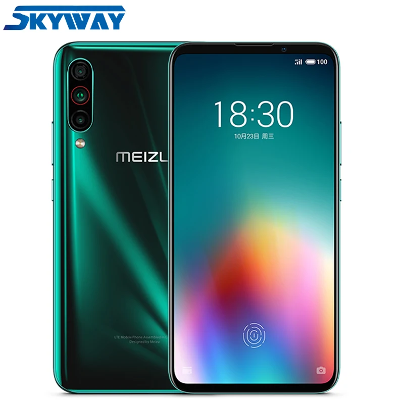 Оригинальный Meizu 16 T VOLTE 4G LTE 6 ГБ/8 ГБ/128 ГБ/256 ГБ Восьмиядерный процессор Snapdragon 855 5