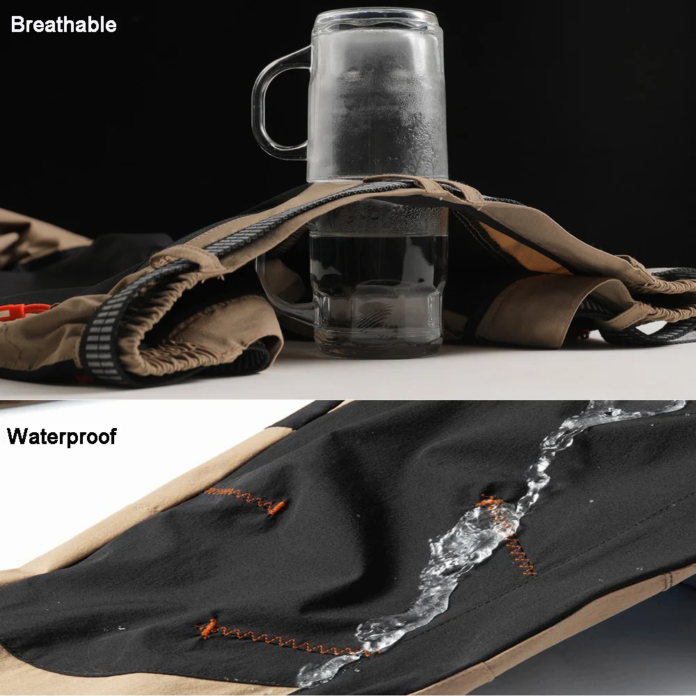 Мужские и женские летние дышащие быстросохнущие походные брюки для рыбалки