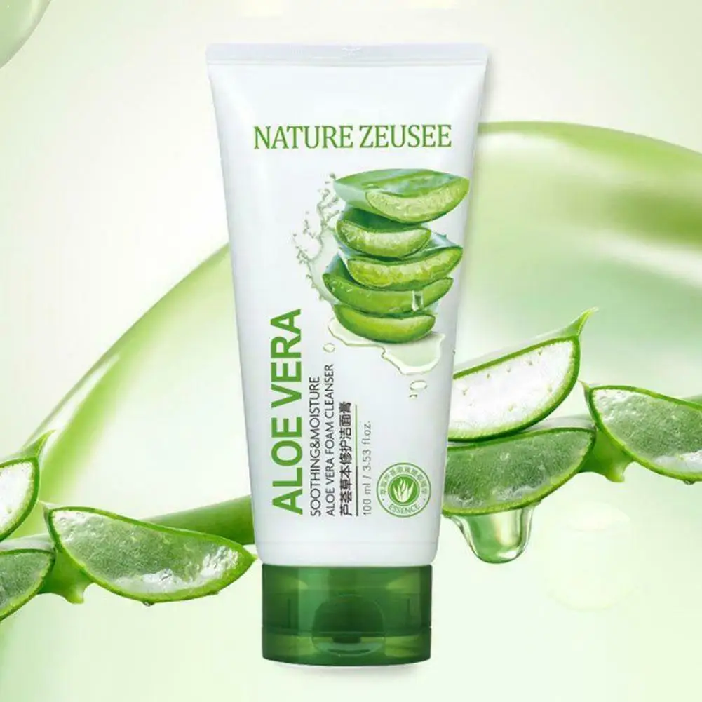 Алоэ вера гель Очищающее Средство уход за кожей увлажняющее Очищение