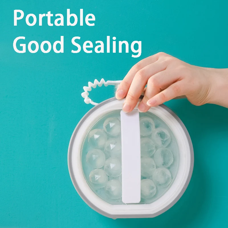 2 в 1 круглая бутылка для воды и виски|Ледогенераторы| |