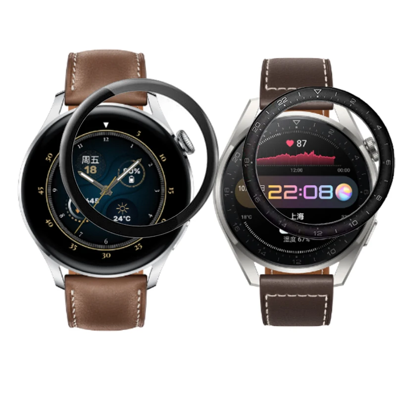 

3D Edge Soft Protective Film Cover Protection For Huawei Watch 3/3 Pro Smartwatch 3pro Full Screen Protector Cover Protection