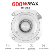 4 inch car speaker 600w 6ohm gt s20 aluminum bullet tweeter speaker with capacitor auto loudspeaker for vehicle auto cars stereo