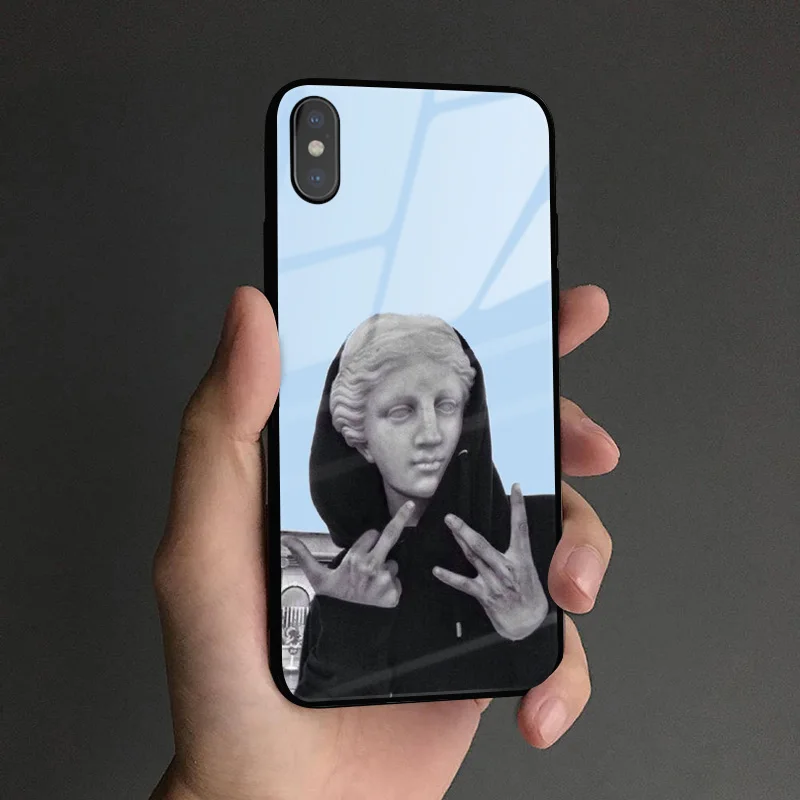 Забавный юмористический художественный пластырь статуя мягкий силиконовый