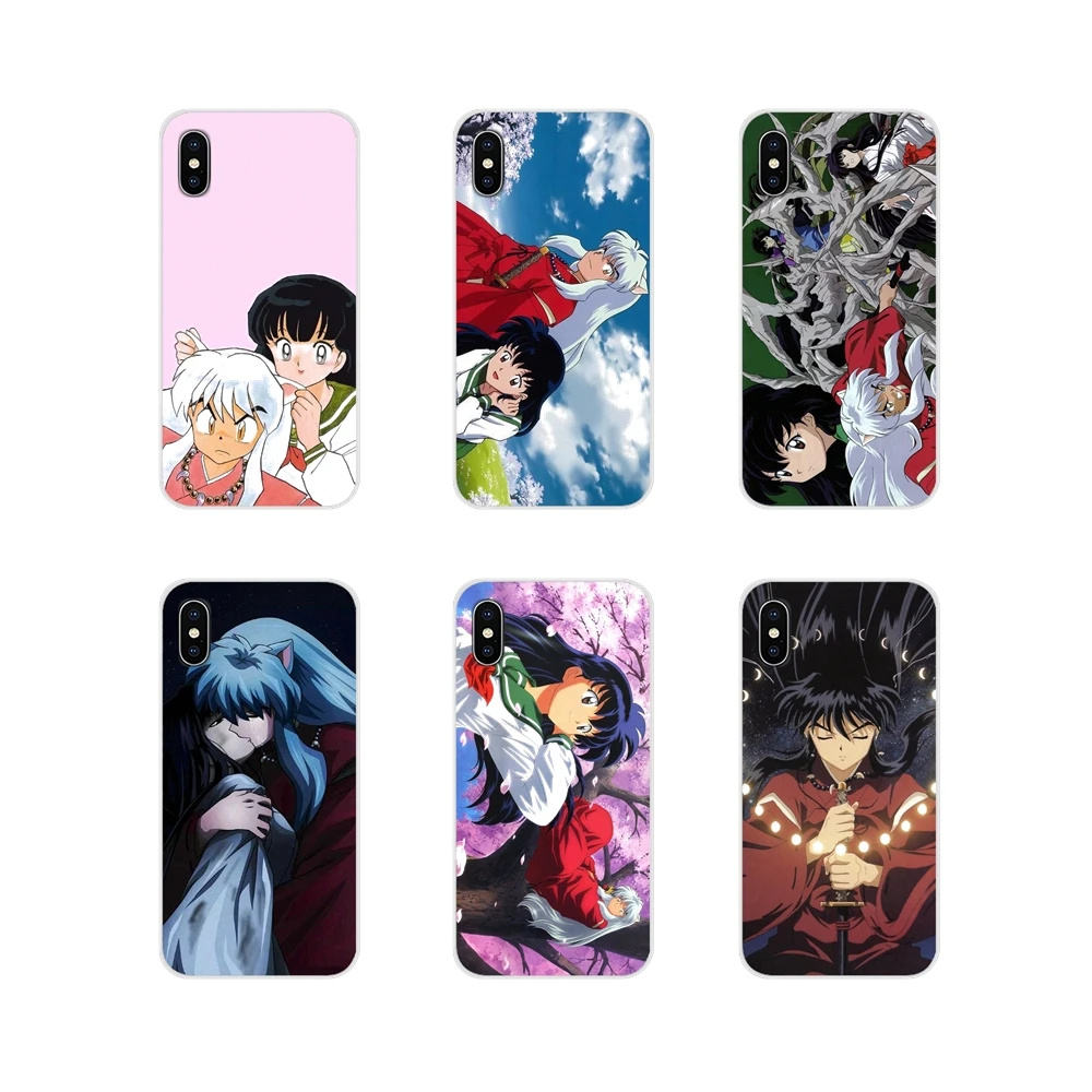 Чехол для телефона Inuyasha японское аниме kagome Motorola Moto X4 E4 E5 G5 G5S G6 Z Z2 Z3 G G2 G3 C Play Plus