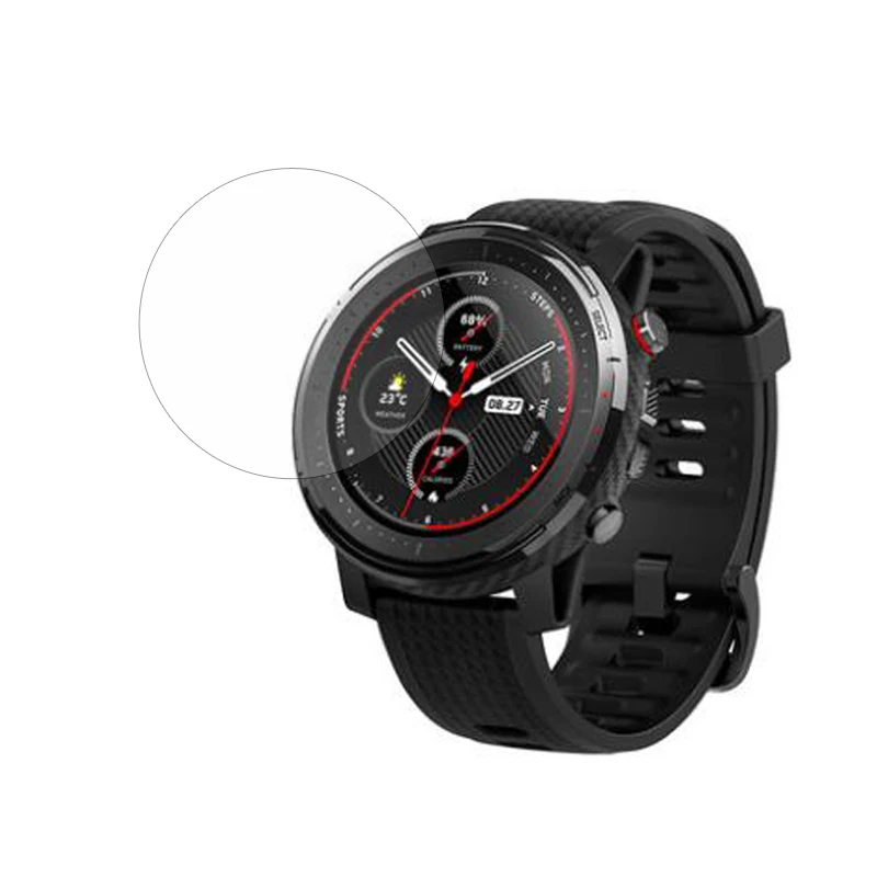 Закаленное стекло для защиты экрана Защитная пленка Xiaomi Huami AMAZFIT Stratos 3 Смарт часы