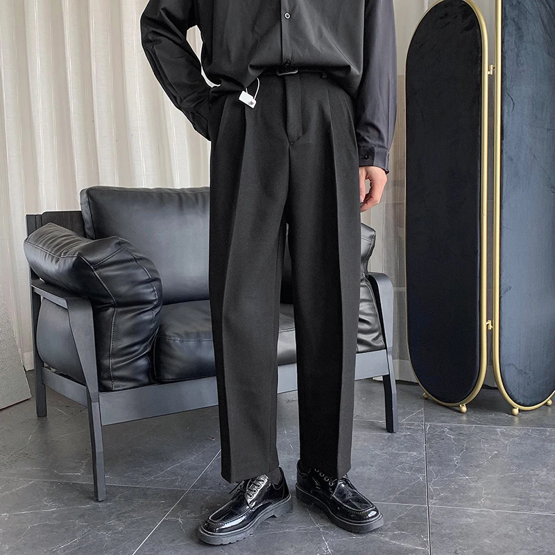 Весна Осень 2020 новые молодежные однотонные свободные брюки модные повседневные