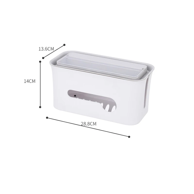 Многофункциональная Пластиковая Коробка для хранения полосок питания