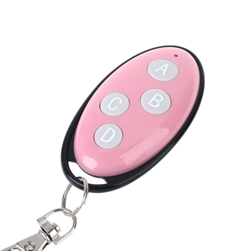 

DC 12V 24V Wireless Remote Control Switch +Eggshaped four-button remote control B85B
