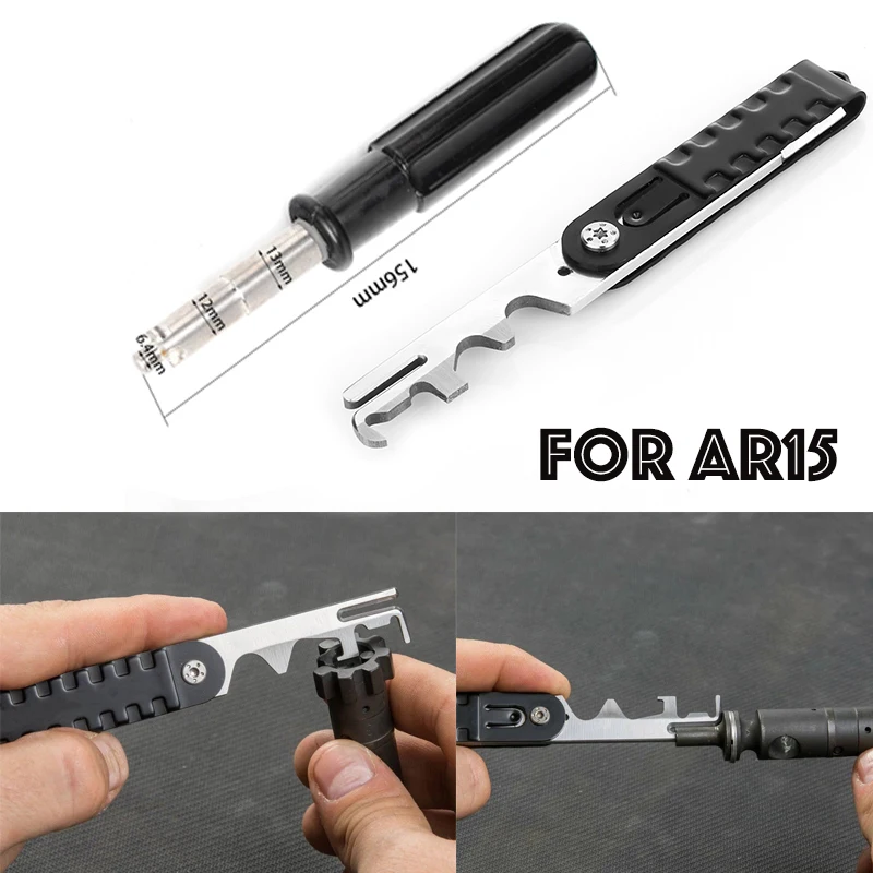 

AR-15 Bolt Disassembly Tool Gun Cleaning Kit Bolt Carrier Carbon Scraper Tool