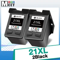 black meetrgb remanufactured replacement for hp 21 22 hp 21 xl 22 xl ink cartridge for deskjet f2214 f2235 f2238 f2240 printer
