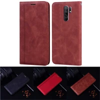 phone case for xiaomi redmi 9 global prime flip cover pu leather magnetic case for redmi 9 m2004j19g funda protector shell etui