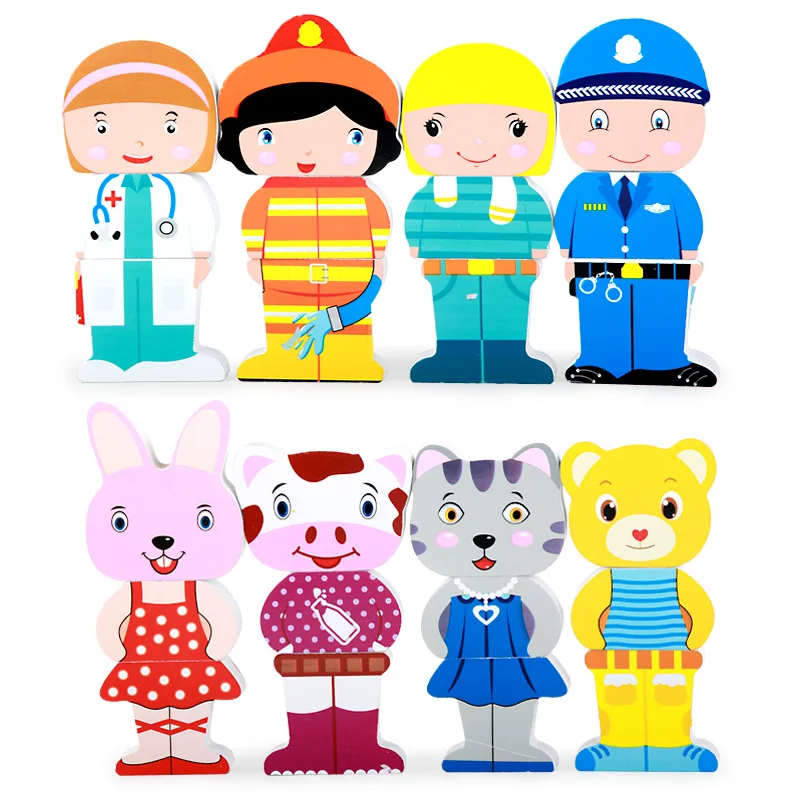 Бесплатная доставка детские игрушки с деревянным блоком для раннего образования