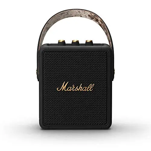 Портативная Bluetooth колонка Marshall Stockwell II черная Водонепроницаемая IPX4 Автомобильная