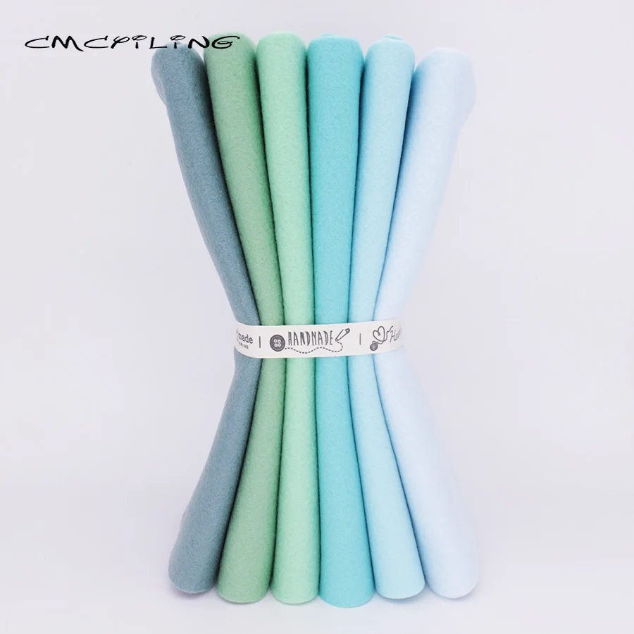 1 2 мм горошек зеленая ткань для шитья войлочная рукоделия ручной работы кукол