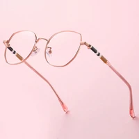 full rim optical eyewear metal and acetate frame glasses for unisex new arrival hot selling