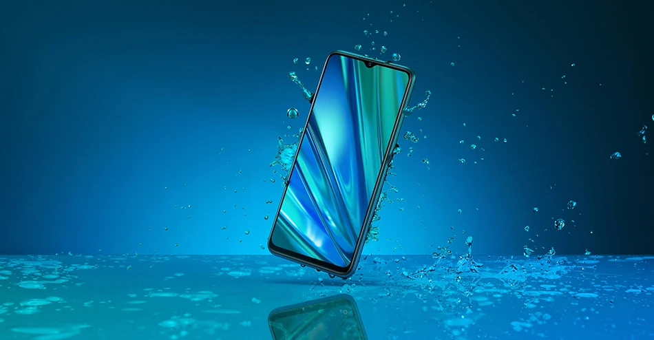 DHL Быстрая сотовый телефон Oppo Realme Q Snapdragon 712 Android 9,0 6," полный экран МП 5 камер 8 Гб ram 128B rom