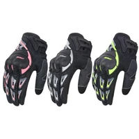 summer mesh motorcycle outdoor sports racing equipment riding gloves cross country bicycle fist hard shell protective gloves