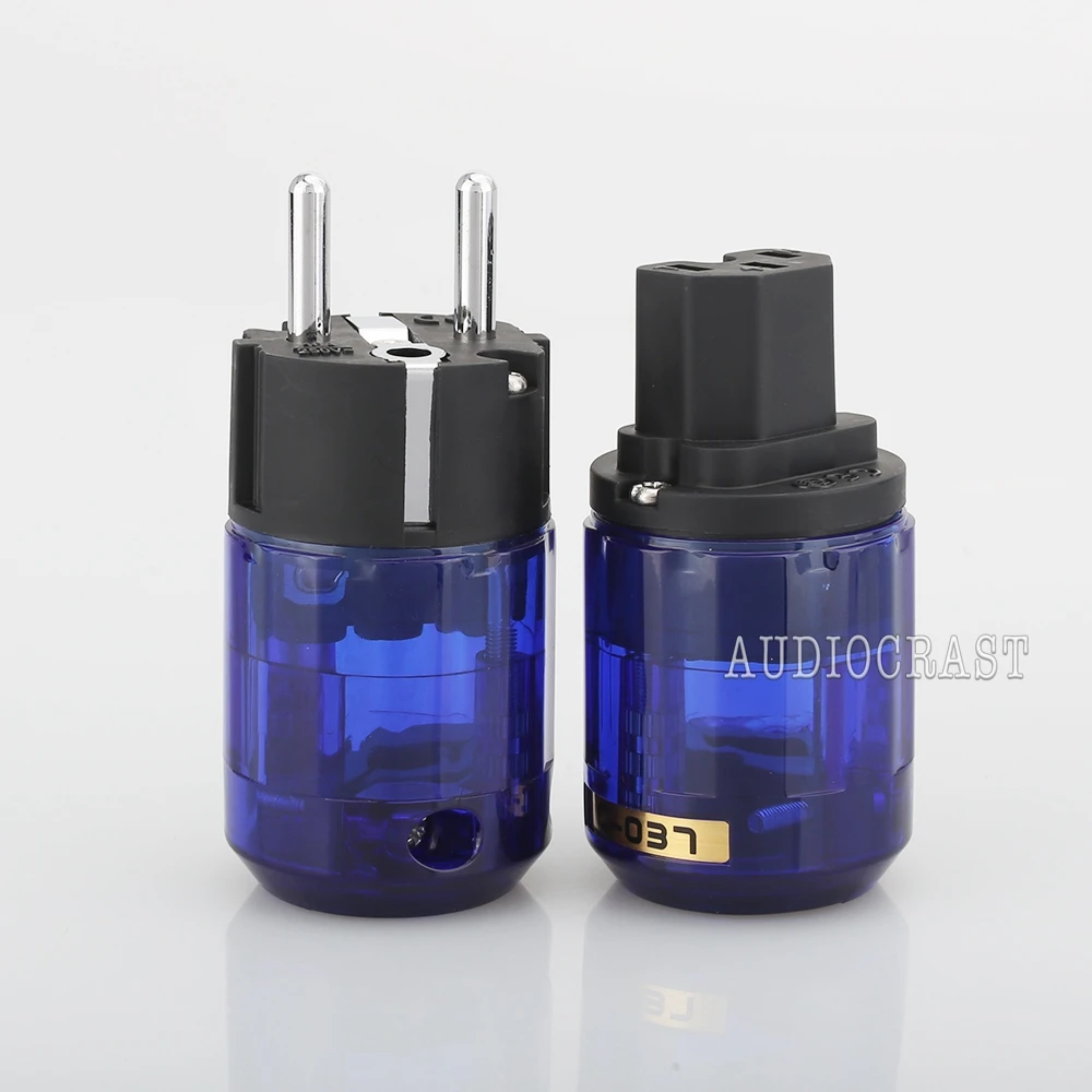Пара P-037E родиевым покрытием ЕС разъем питания+ C-037 IEC гнездовой разъем