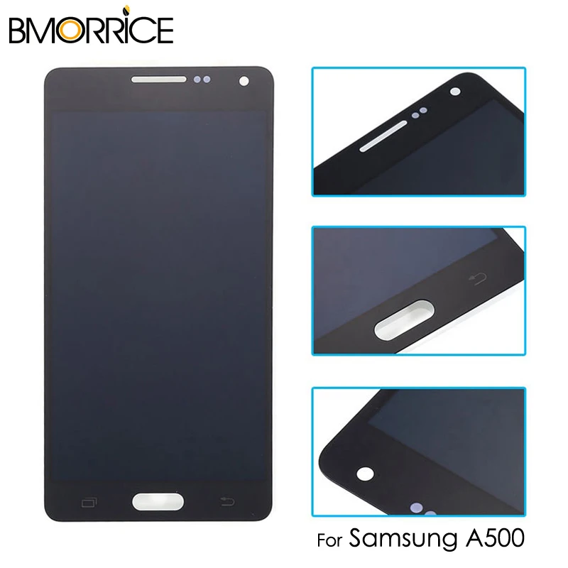 ЖК дисплей для Samsung Galaxy A5 2015 A500 A500F A500M A500Y сенсорный экран дигитайзер стеклянная