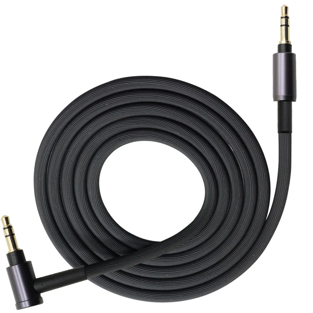 Черный Наушники poyatu кабель для sony MDR-ZX770BN WH-H900N WH-H800 Наушники Замена аудиокабеля шнур - Цвет: Черный