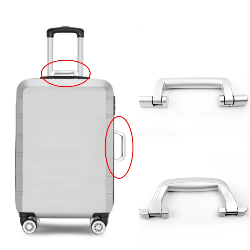 

Luggage Handles Solid Color Convenient Buffer Handles Strong ABS Handles Simplicity Atmosphere Repair Luggage Accessories 1 PC