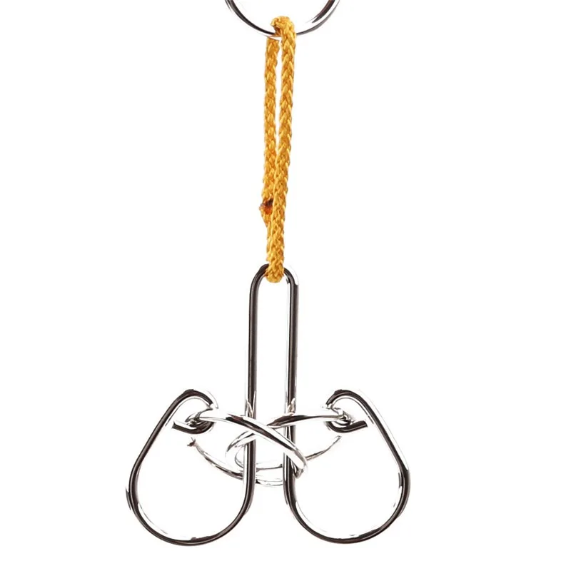 Классическая Металлическая струнная веревка головоломка логическая игрушка ум