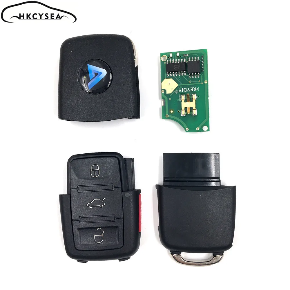 HKCYSEA 5/15/20 шт./лот KEYDIY B01 3 + 1 кнопки ключи дистанционного управления для KD900 URG200 KD X2