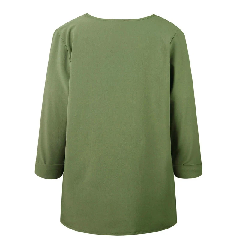 

HStar Women Blouse Shirt Long Sleeve Korean Fashion 2020 Autumn Office Ladies Blouses Work Black Top Female Blusas