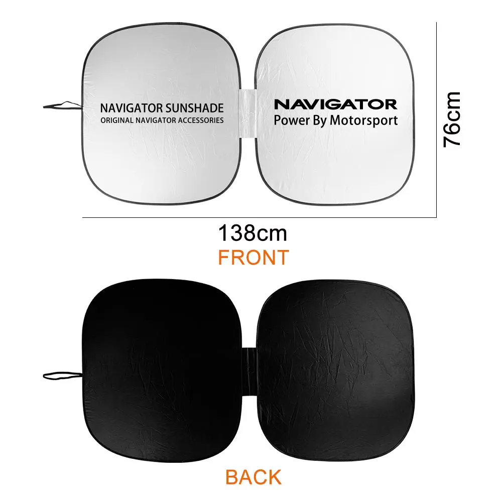 

Car Windshield Sunshades Parasol Cover For Lincoln Navigator MKT MKC MKZ Continental Sun Shade Anti UV Reflector Auto Accessorie