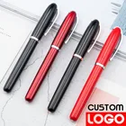 Ручка для логотипа, ручка для подписи, металлическая, для бизнеса, офиса, Высококачественная реклама, подарок, шариковая ручка на заказ, шариковая ручка с логотипом