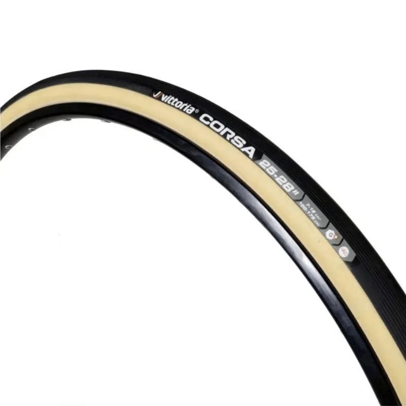 Vittoria Corsa G + трубчатая шина для дорожного велосипеда подходит 28 дюймов x 25 мм 23