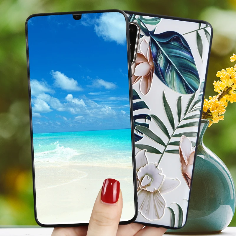 Для huawei Y5 Y6 Y7 Prime 2019 чехол 3D для P30 Pro Lite из термопластика черный 2018 | Мобильные