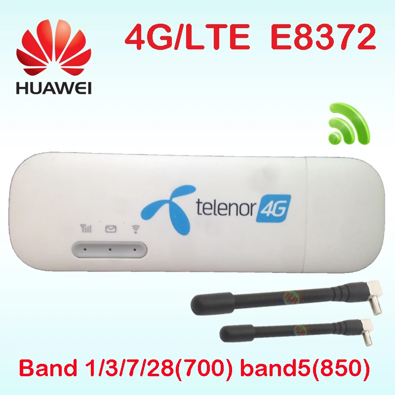 Разблокированный модем huawei e8372 с поддержкой нескольких sim карт 4g usb android 150 Мбит/с 4G