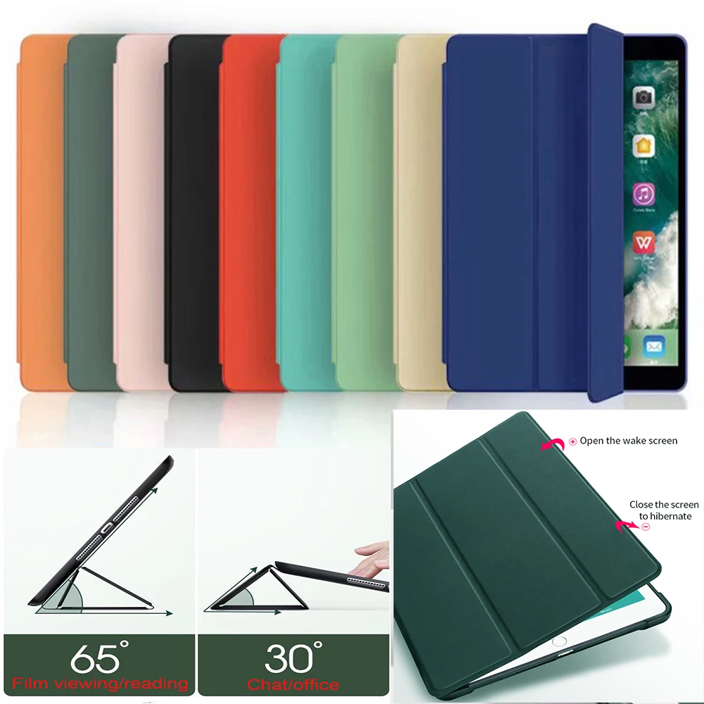 Откидной кожаный чехол для планшета Apple iPad Mini 4 5 откидная подставка умный