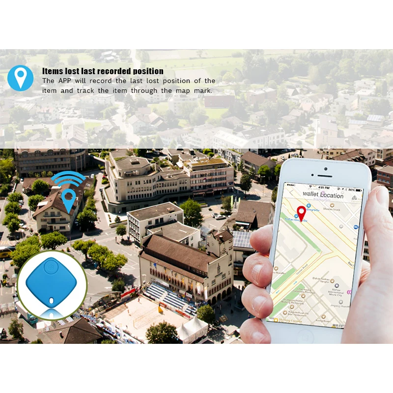 Умный беспроводной Bluetooth 4 0 трекер для пожилых детей кошелек домашних животных