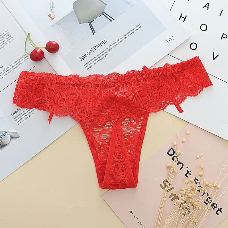 

New arrival women thongs and g strings 5pcs/lot women's low waist underwear panties ladies ultra thin panties