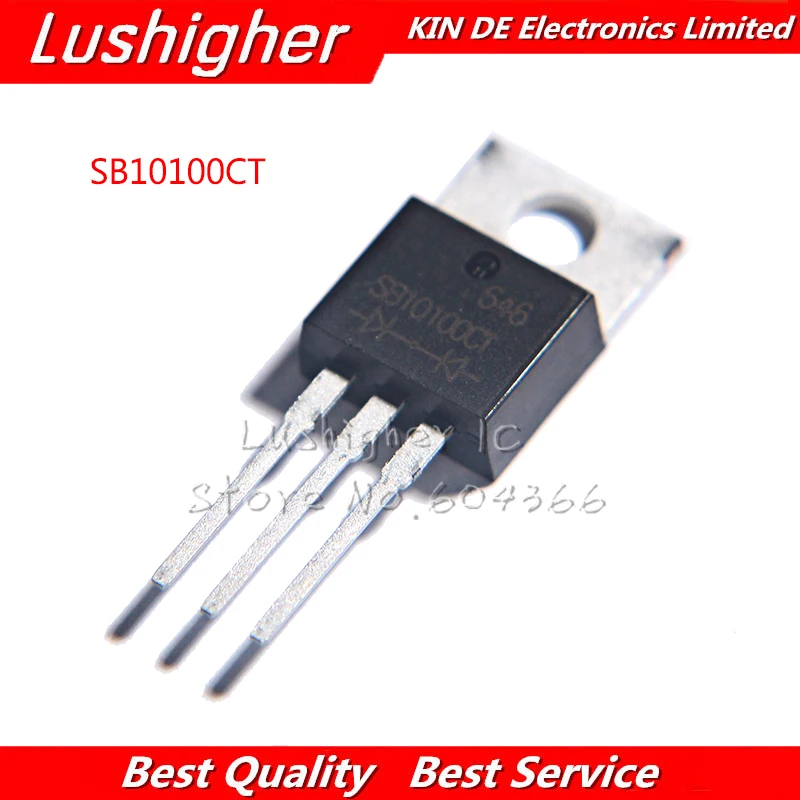 

10 шт. SB10100CT TO-220 SB10100 TO220