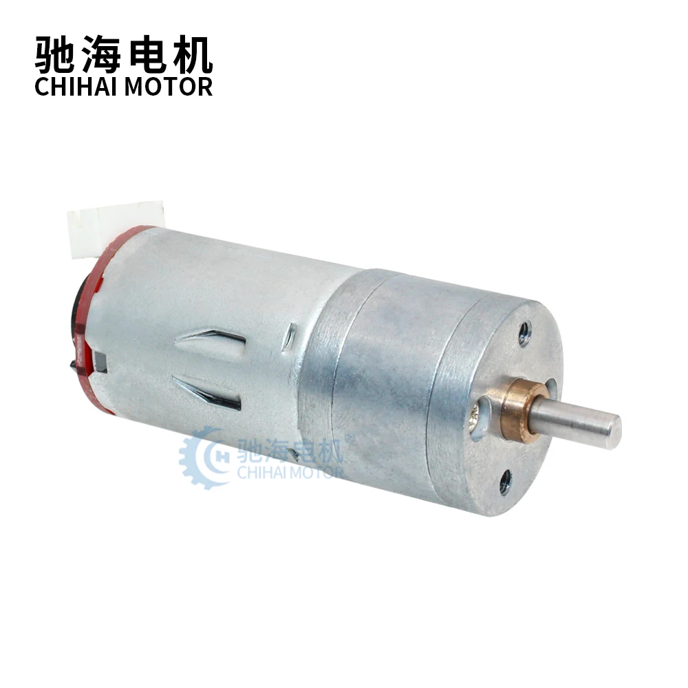Фото Низковольтный двигатель ChiHai CHR-GM25-370ABHL, 6 в, 12 В, 24 В постоянного тока, для интеллектуального электрического управления игрушечным автомобиле... №2