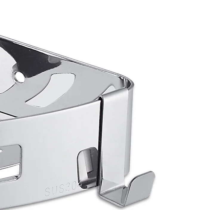 Нержавеющая сталь полки для ванной Матовый никель настенное крепление e Душ Caddy