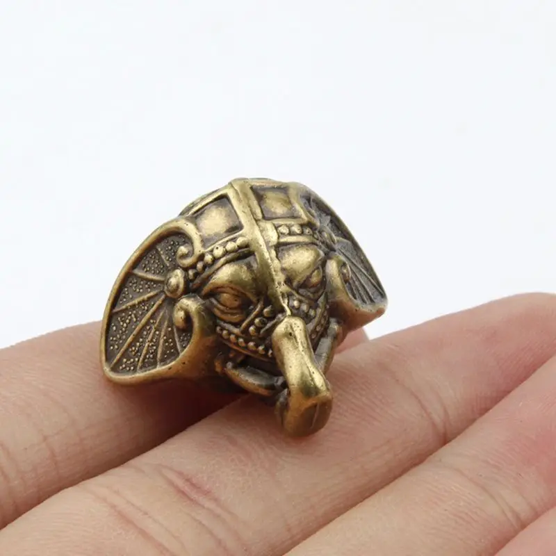 12 шт. античный слон винтажный Бронзовый нагрудный ящик для ювелирных изделий