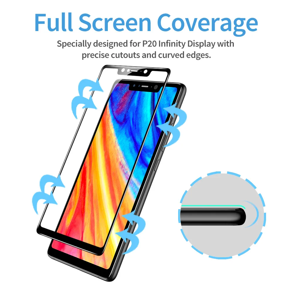 ESR Защита экрана для Xiaomi Mi 8 закаленное стекло 3X более сильное 9H 3D изогнутое полное покрытие Xiaomi Mi 8 SE защитное стекло