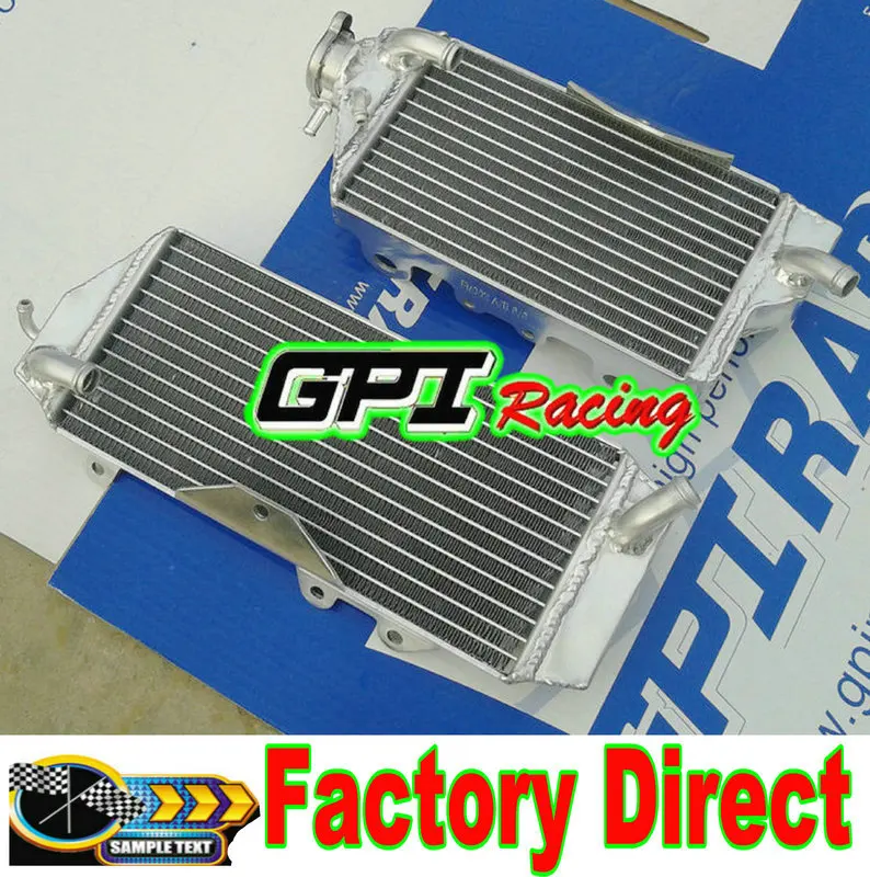 Алюминиевый гоночный радиатор для Kawasaki KXF450 KX 450F KX450F 10 11 12 13 14 2010 2011 Новинка |